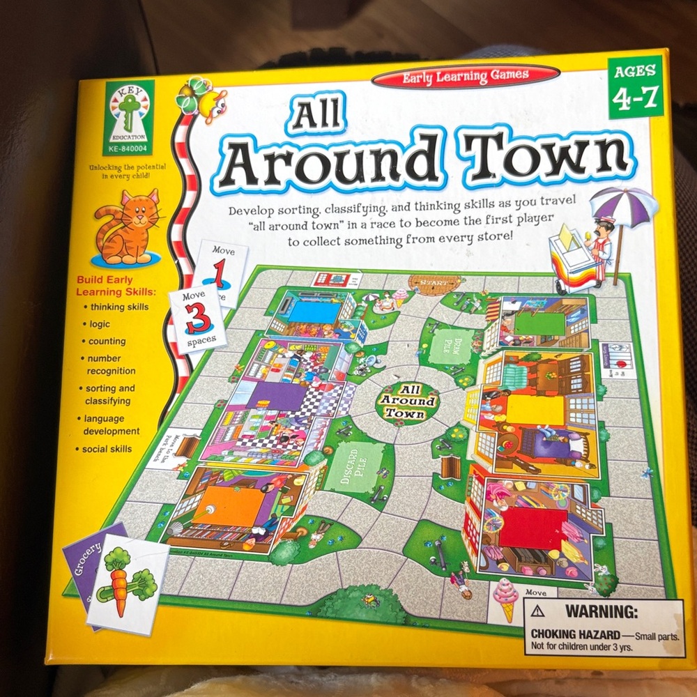 Early Learning Games: “All Around Town” SLPs, Educators, Parents Carlson-Dellosa